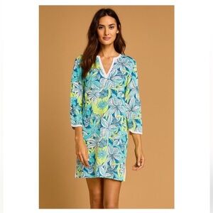 Lilly Pulitzer Swim S Cover-Up Blue